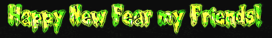 Happy New Fear mine venner!