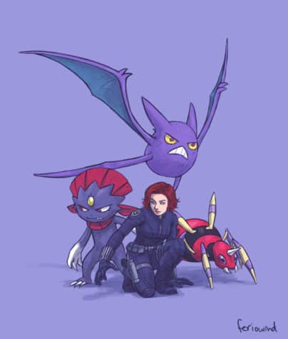The Avengers and their Pokemon