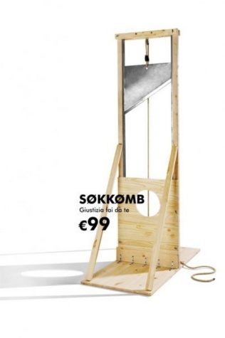 sokkIKEA: Gilotína SØKKØMB