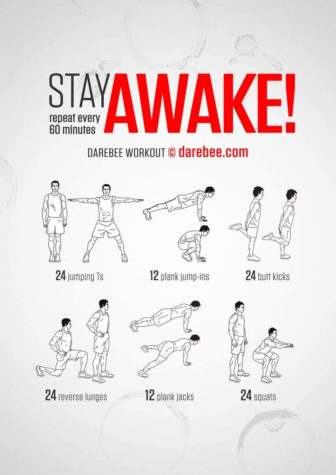 Nie śpij podczas treningu