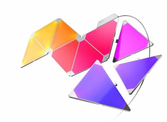 Nanoleaf Aurora: Licht-Dreiecke per App steuern